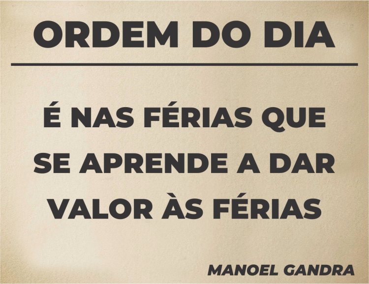 Ordem do Dia - Pergaminho