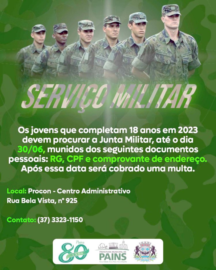 Pains: Serviço Militar