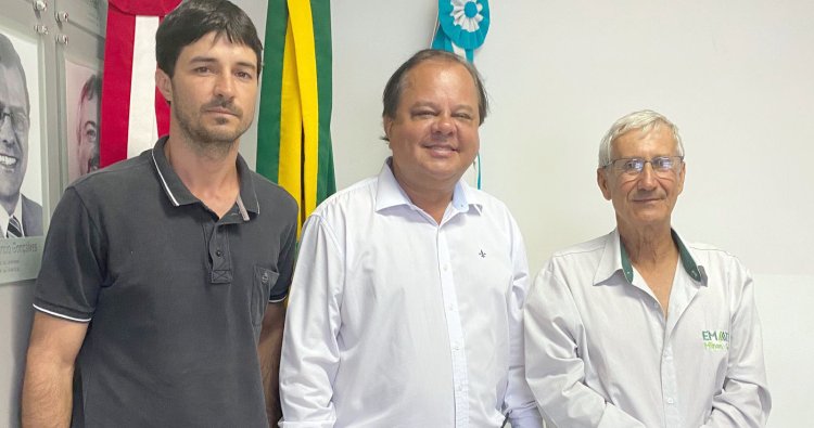 Pains: Prefeito recebe visita do novo técnico da Emater