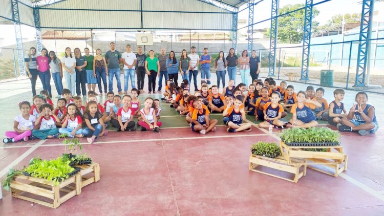 Alunos da Rede Municipal participam da Semana da Alimentação no BMA