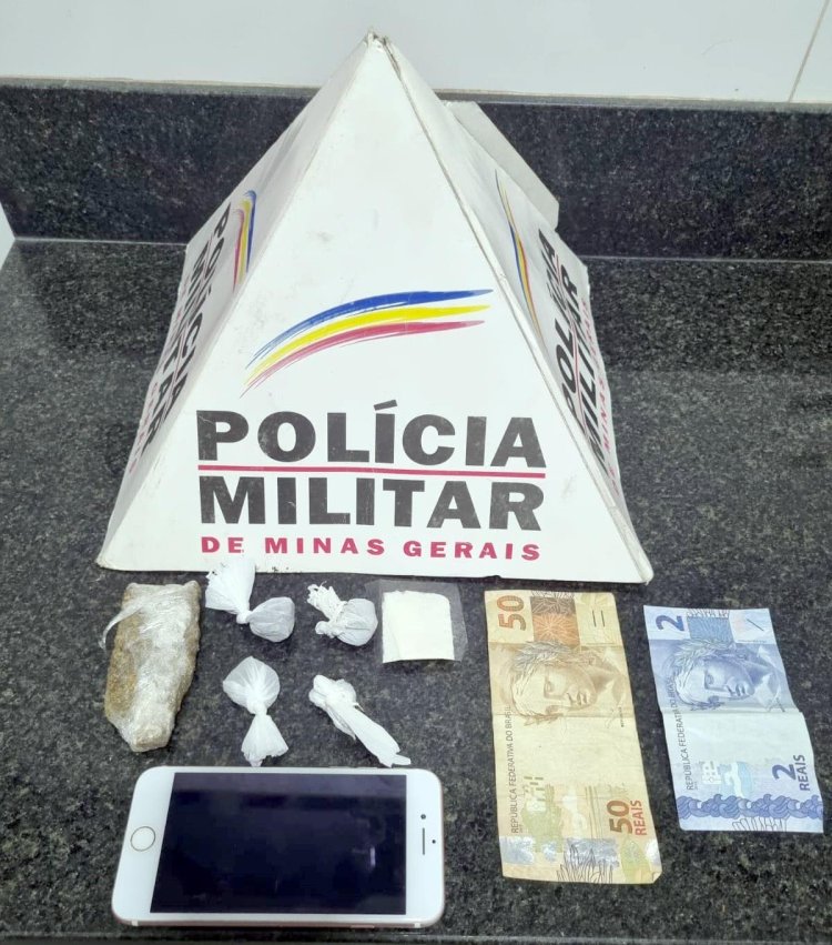 PM prende jovem por tráfico de drogas  e direção perigosa no Sagrado Coração