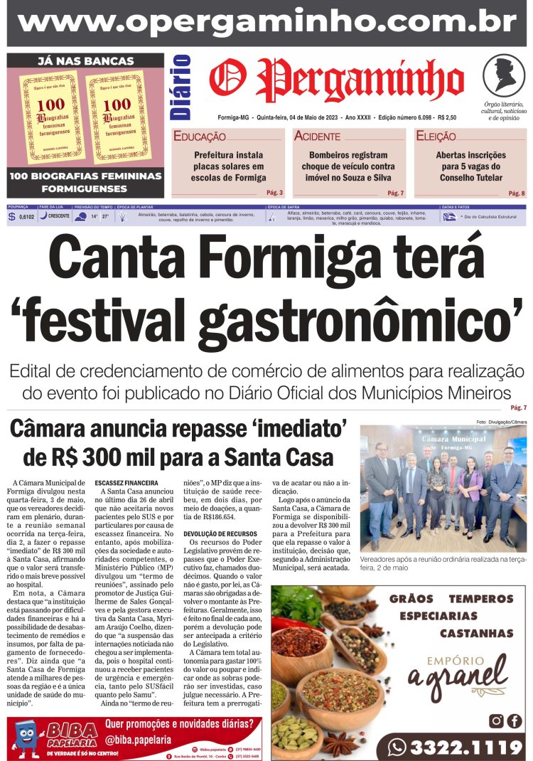 O Pergaminho 04/05/23