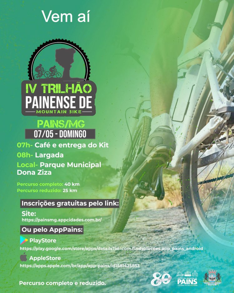 Pains: IV Trilhão Painense de Mountain Bike