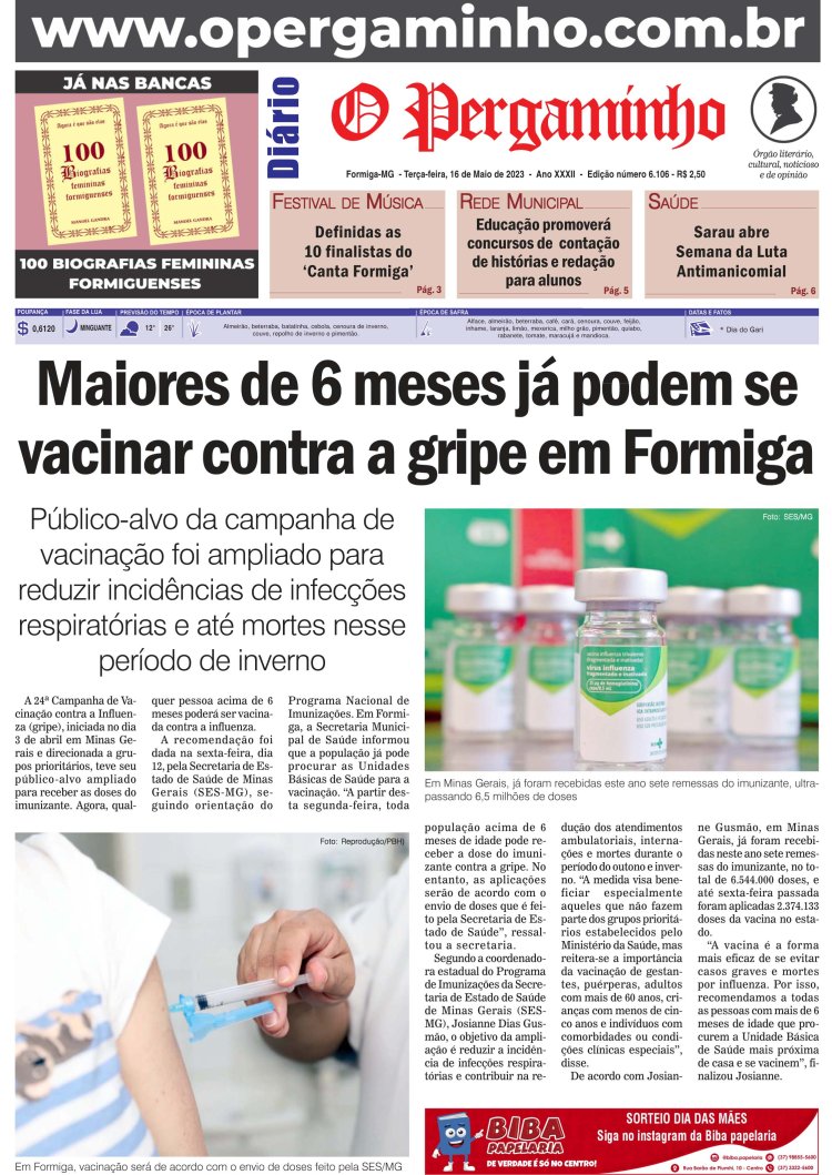 O Pergaminho 16/05/23