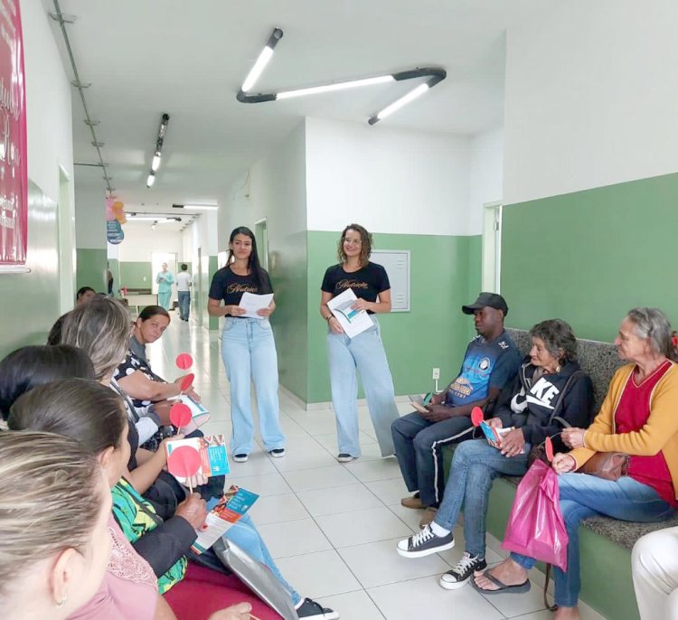 Pains: Salas de Espera promovem educação em saúde sobre alimentação saudável
