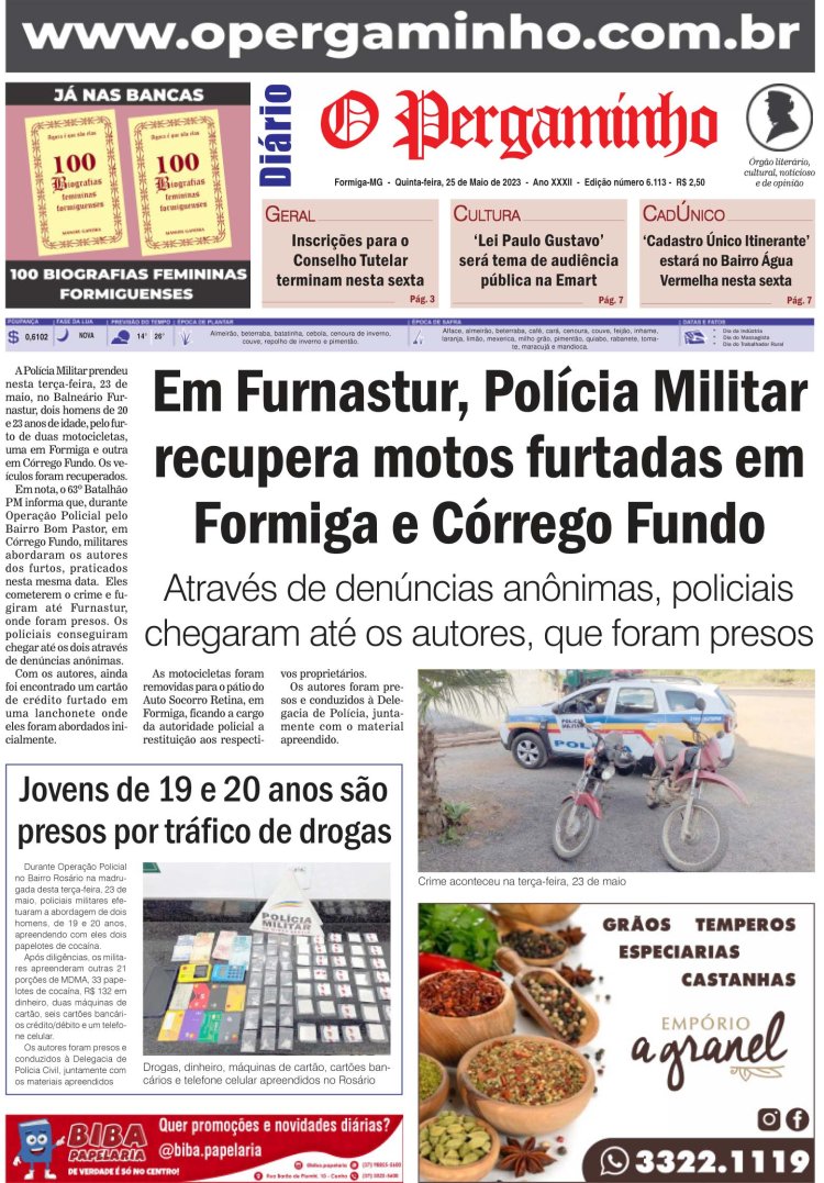 O Pergaminho 25/05/23