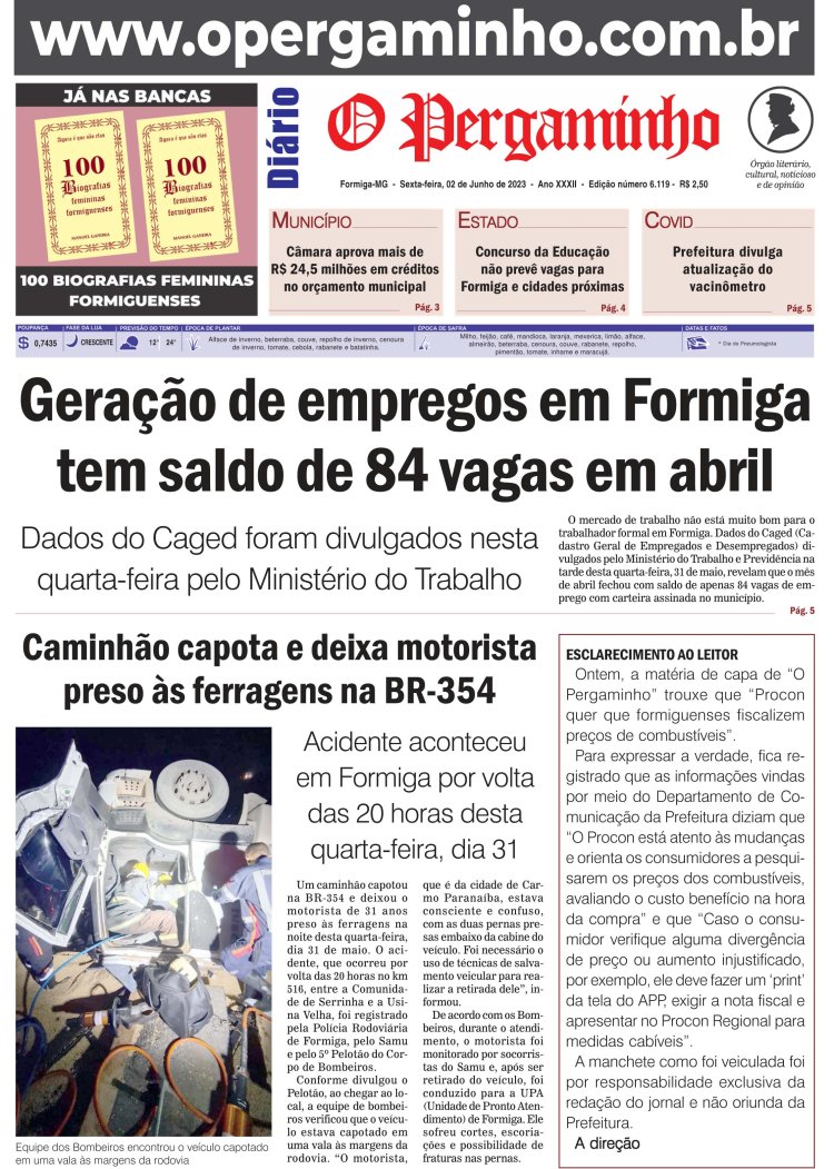 O Pergaminho 02/06/2023