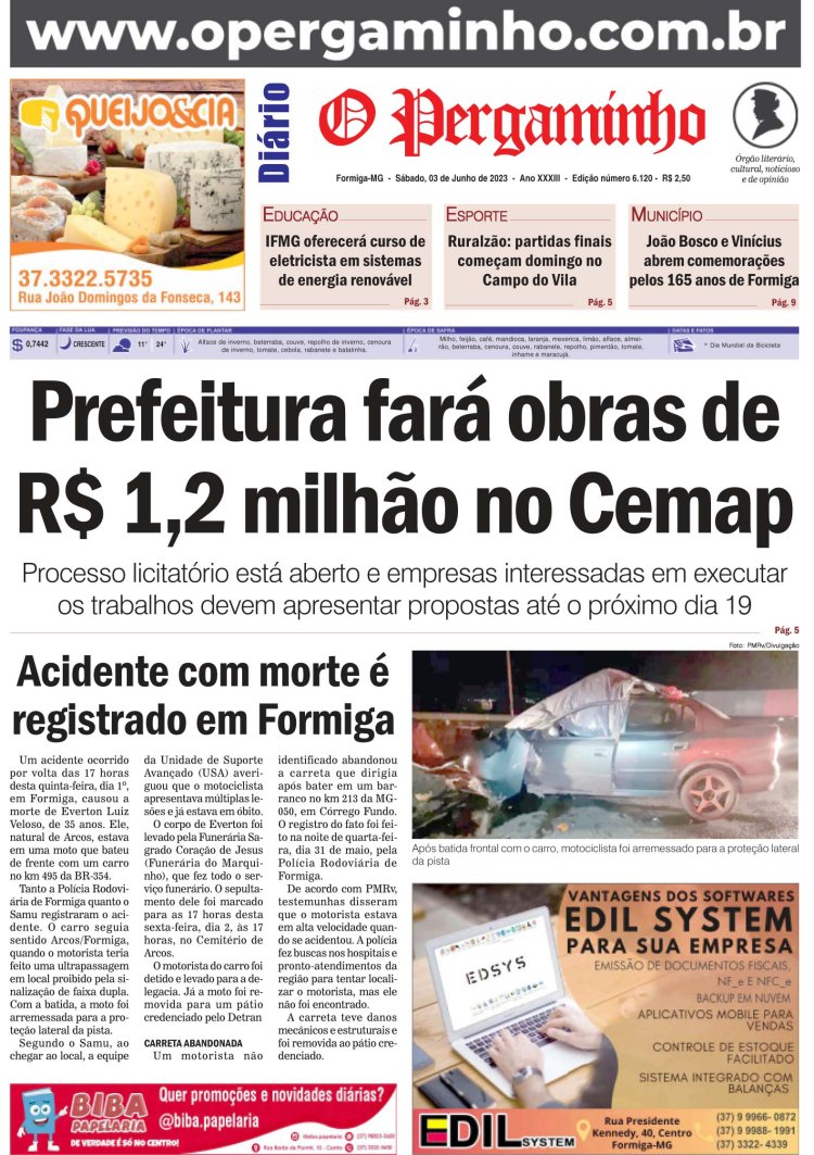 O Pergaminho 03/06/2023