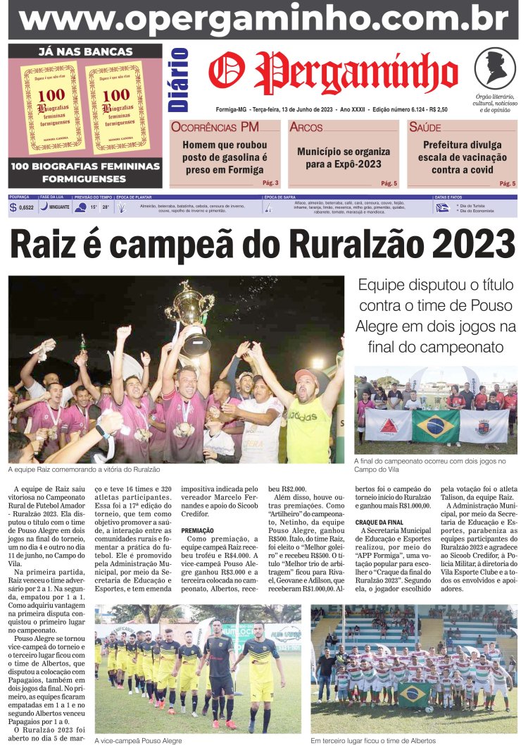 O Pergaminho 13/06/2023