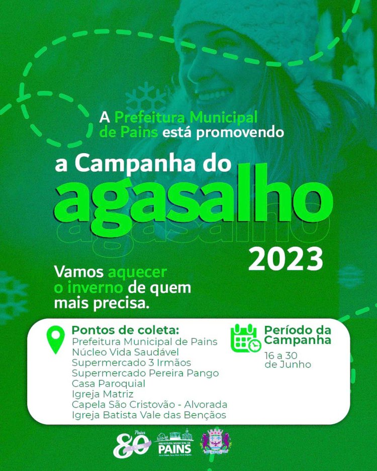 Pains: Campanha do agasalho 2023