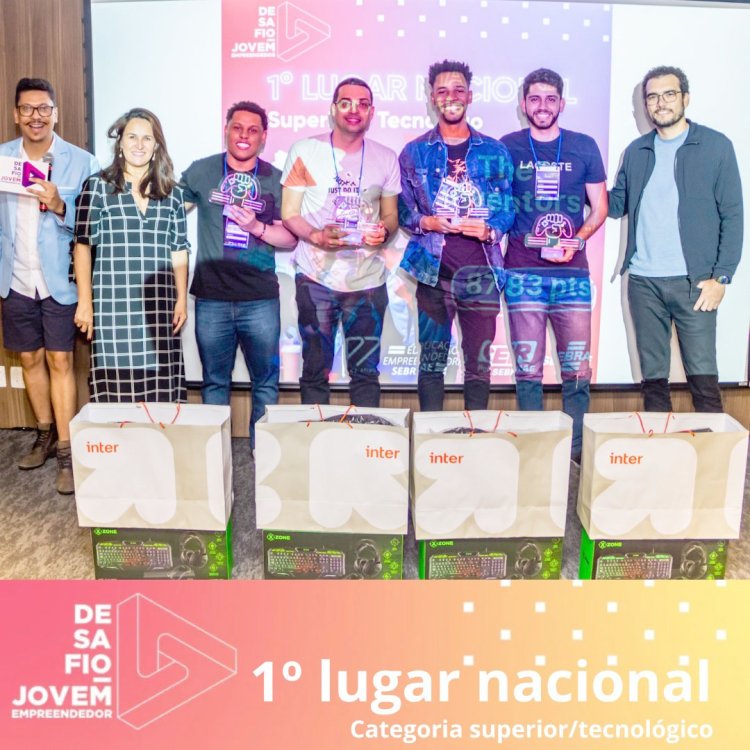 Jovem Empreendedor: Equipe do IFMG Formiga vence desafio nacional do Sebrae