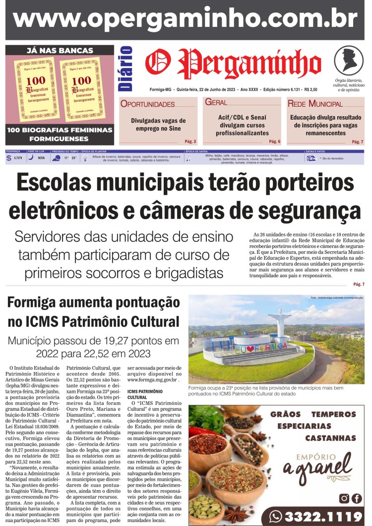 O Pergaminho 22/06/2023