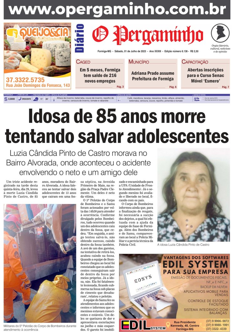 O Pergaminho 01/07/2023