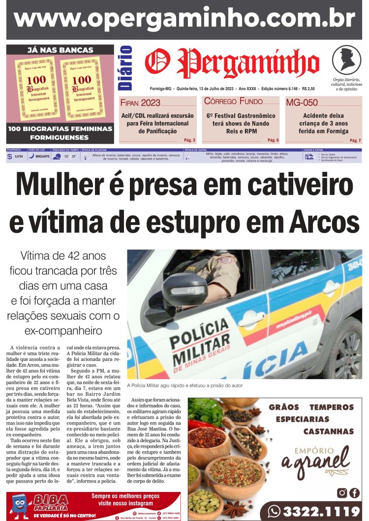 O Pergaminho 13/07/2023