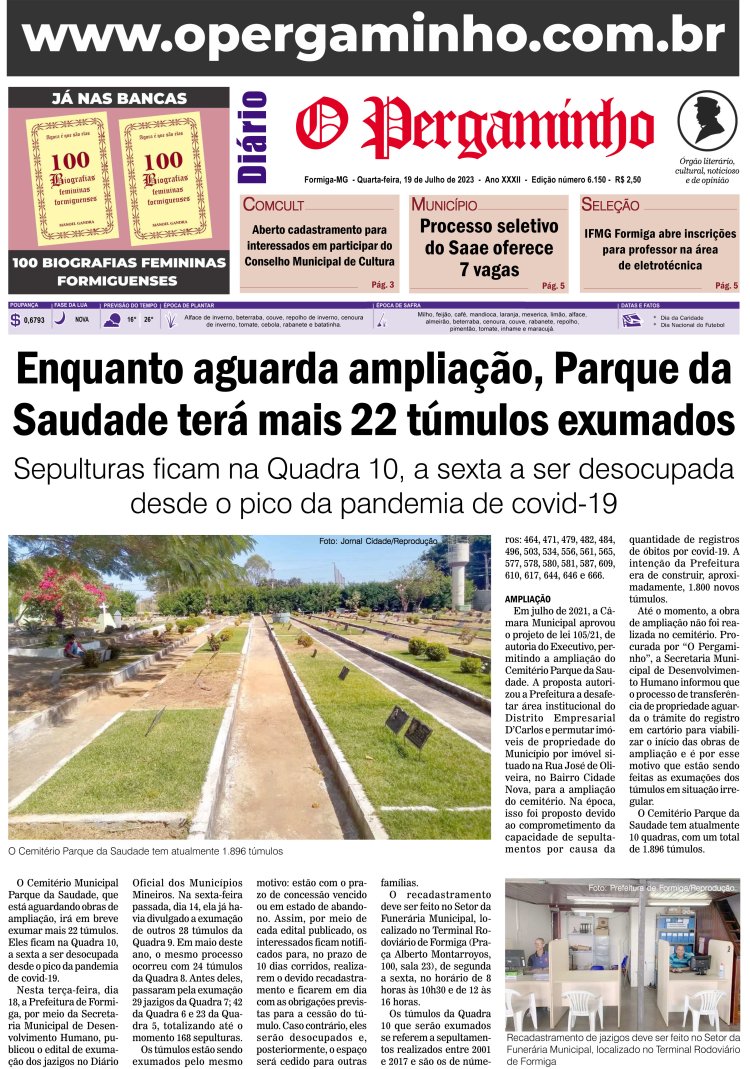 O Pergaminho 19/07/2023