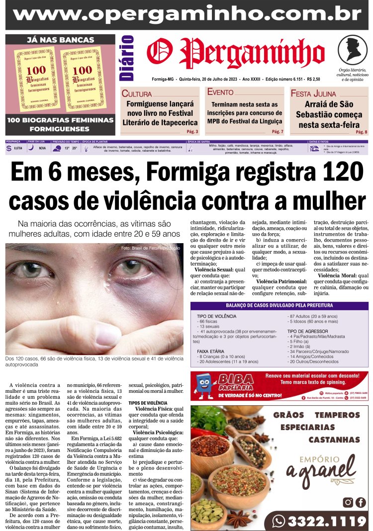 O Pergaminho 20/07/2023