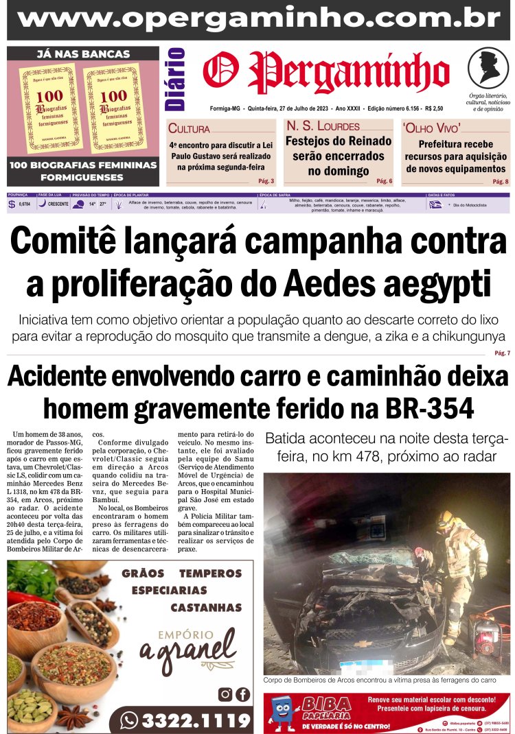 O Pergaminho 27/07/2023