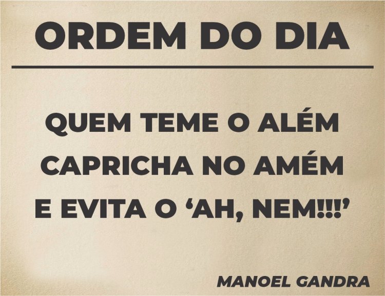 Ordem do Dia - Pergaminho