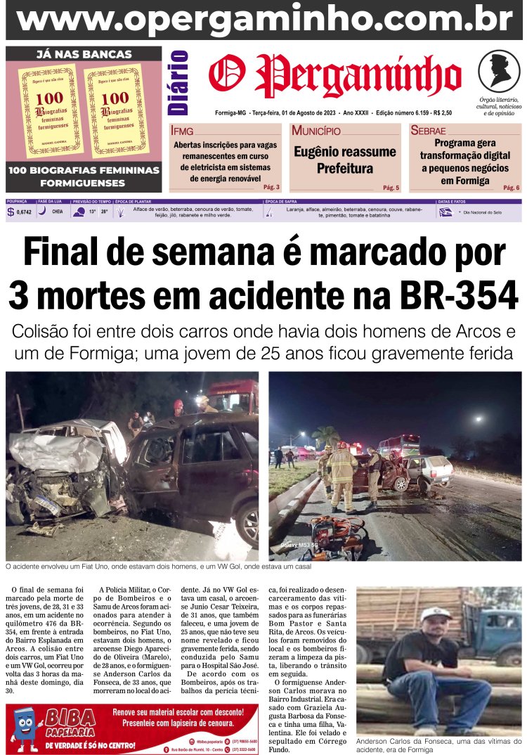 O Pergaminho 01/08/2023