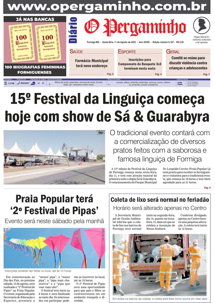 O Pergaminho 11/08/2023
