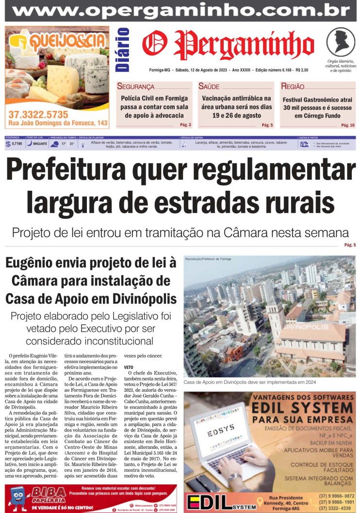 O Pergaminho 12/08/2023