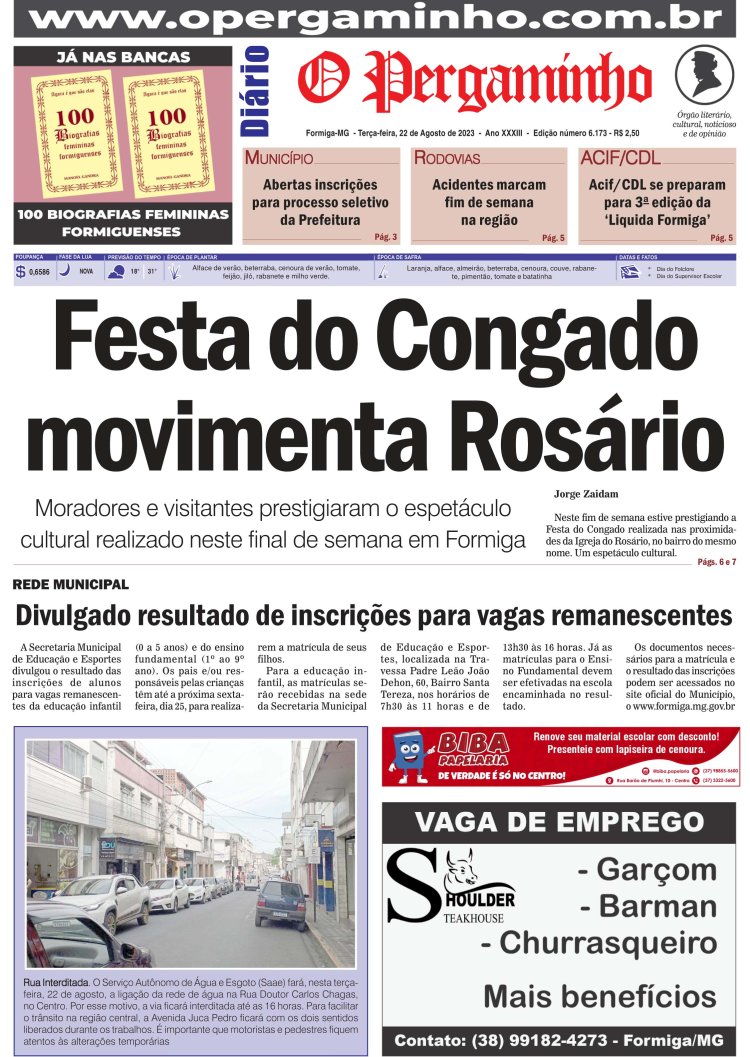 O Pergaminho 22/08/2023