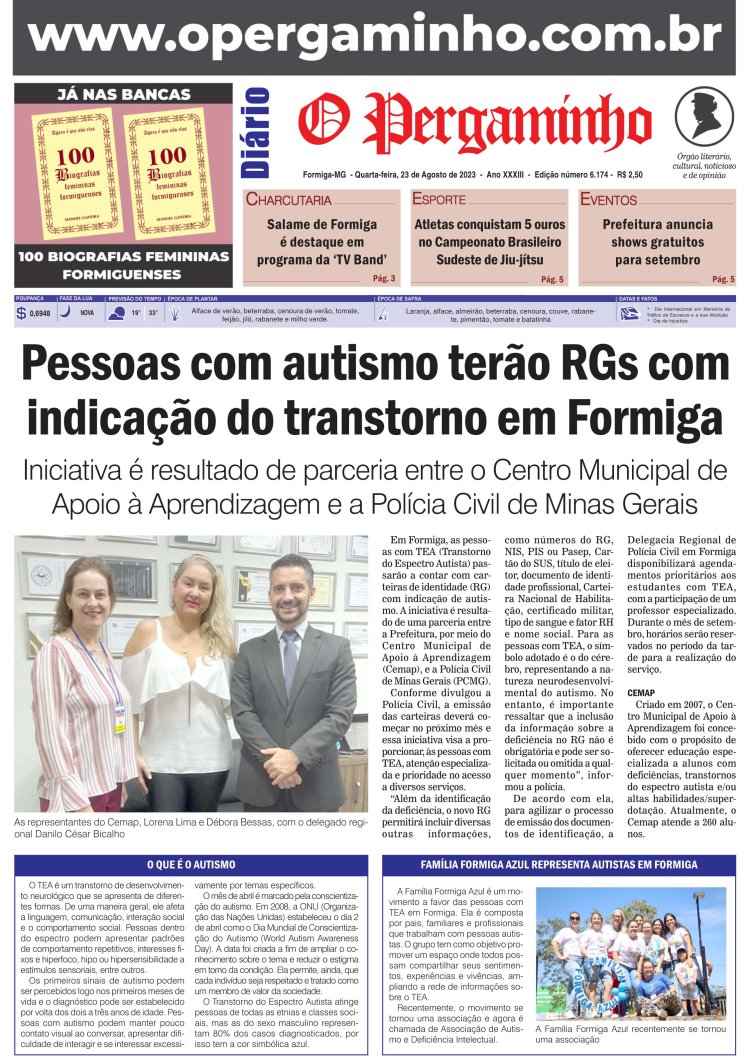 O Pergaminho 23/08/2023