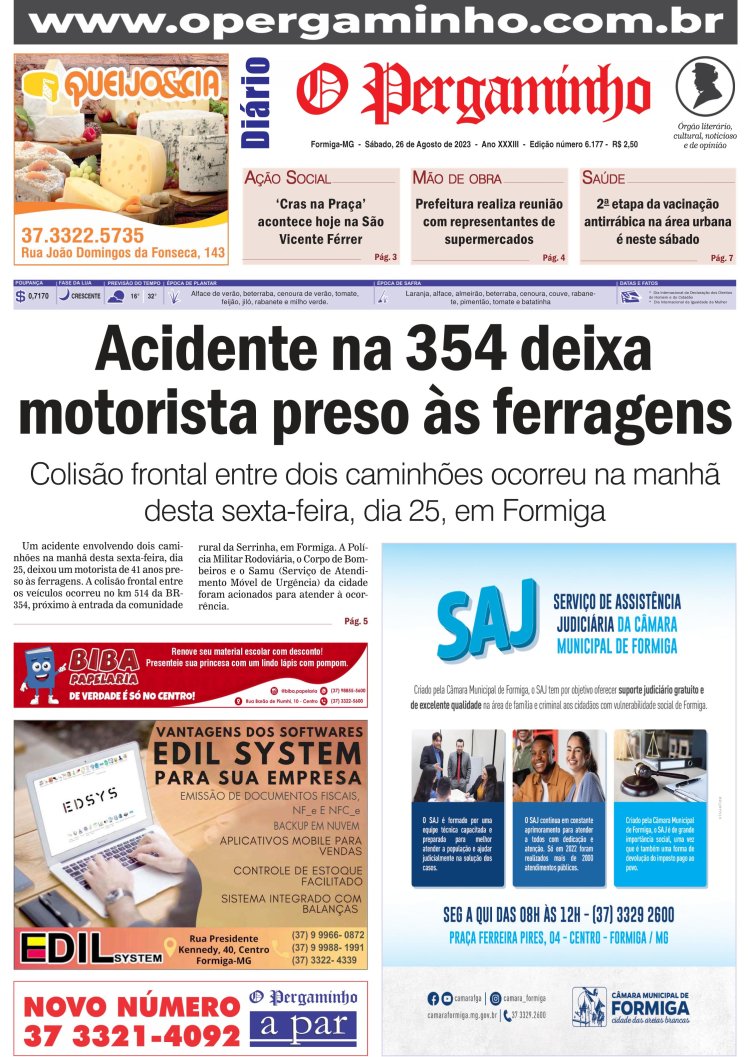 O Pergaminho 26/08/2023