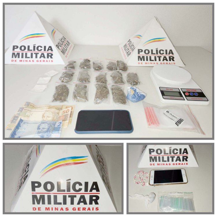 Dois são presos em operação da Polícia Militar