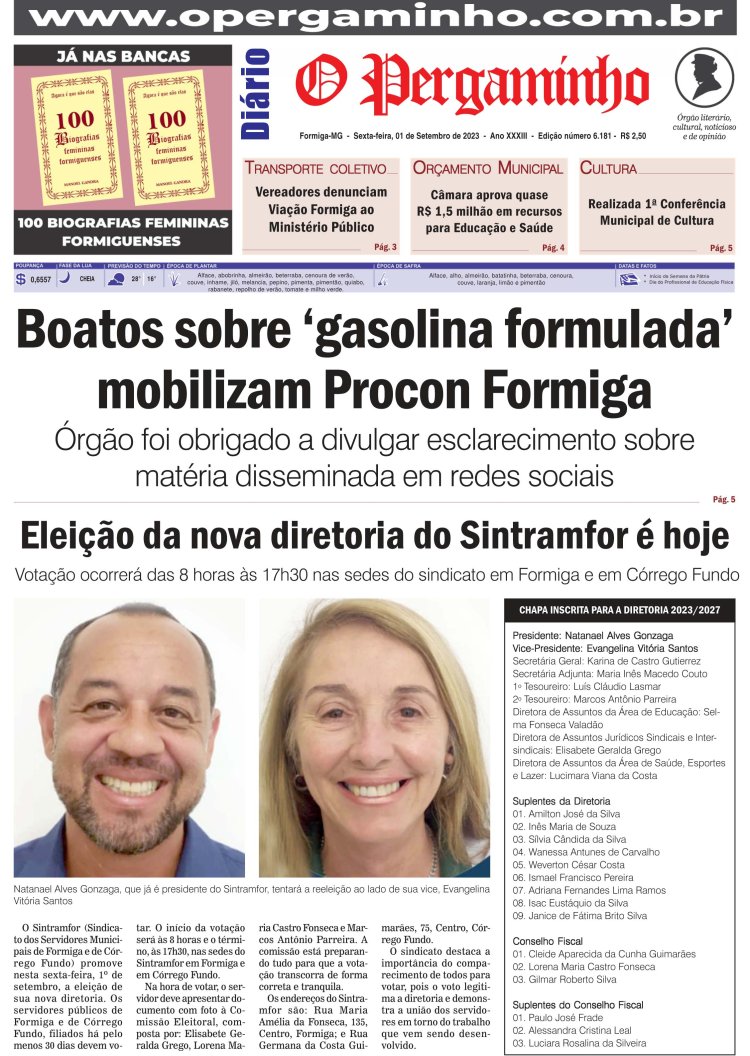O Pergaminho 01/09/2023