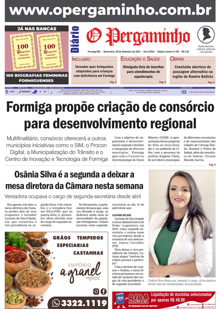 O Pergaminho 08/09/2023