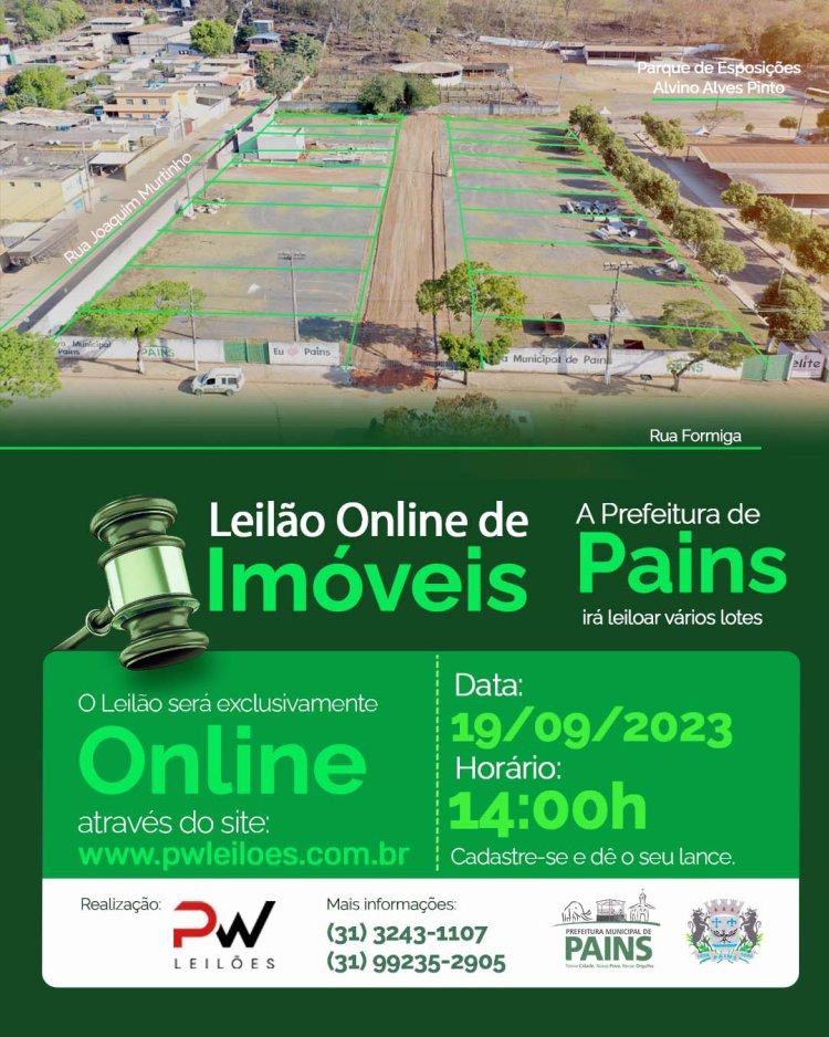 Pains: Leilão Online de Imóveis