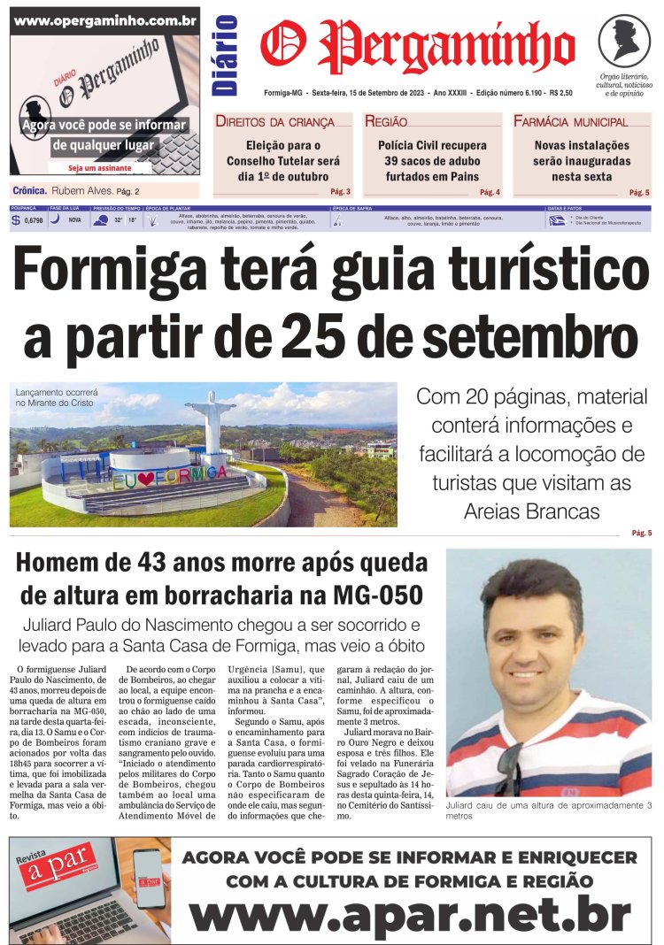 O Pergaminho 15/09/2023