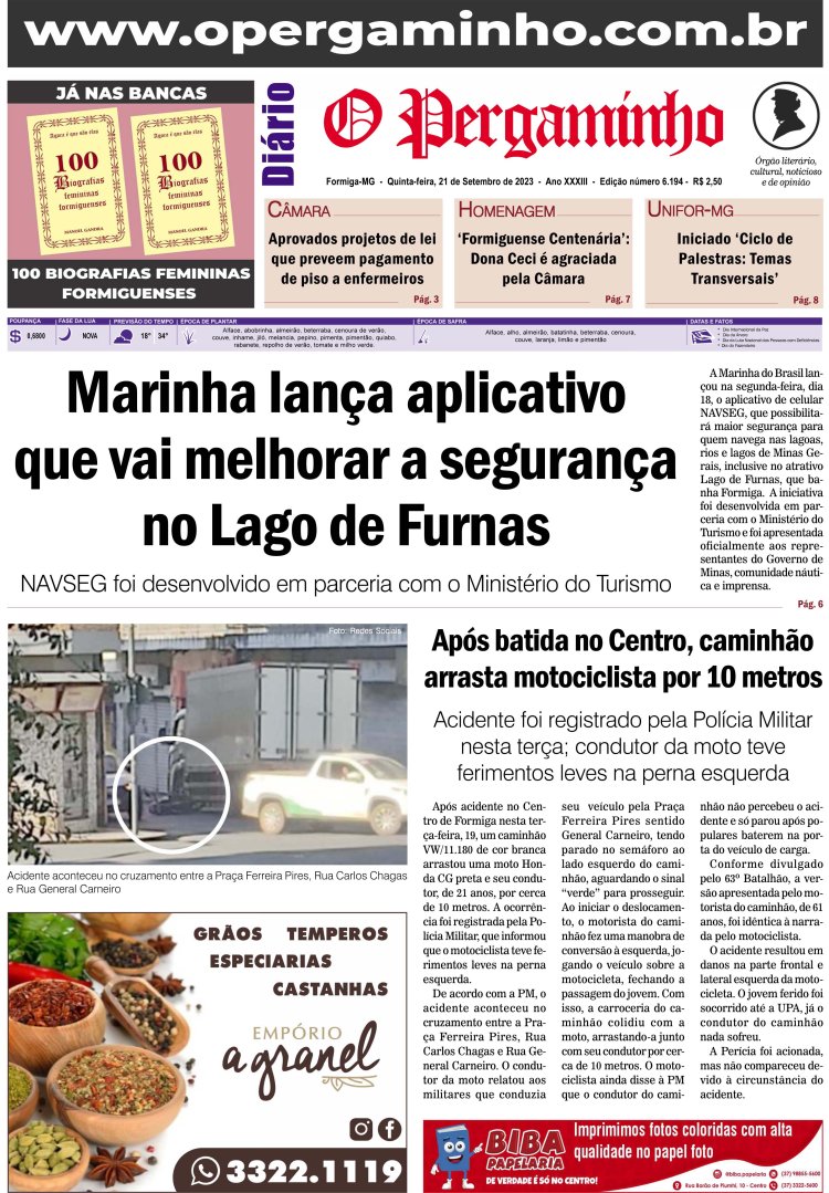 O Pergaminho 21/09/2023
