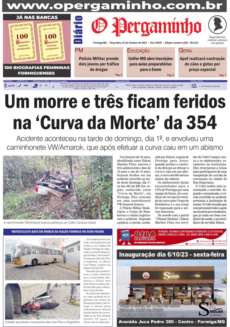 O Pergaminho 03/10/2023