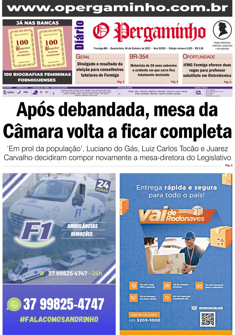 O Pergaminho 04/10/2023
