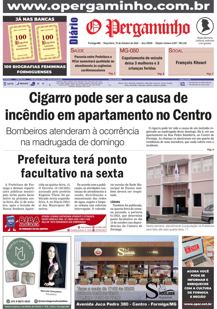 O Pergaminho 10/10/2023
