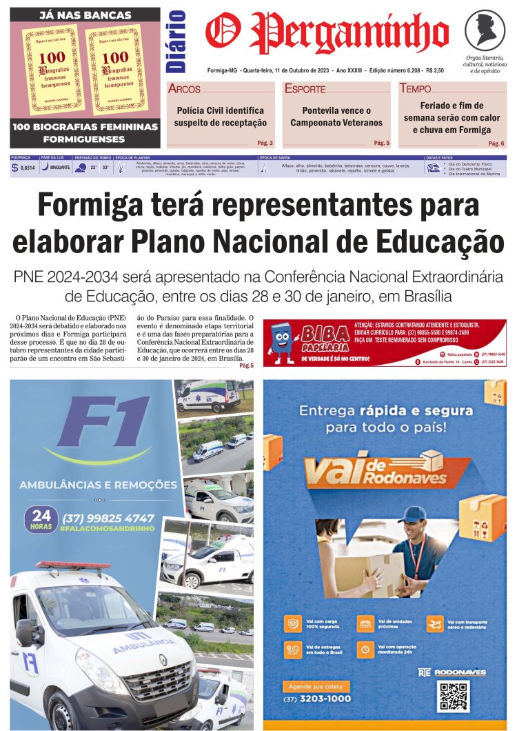O Pergaminho 11/10/2023