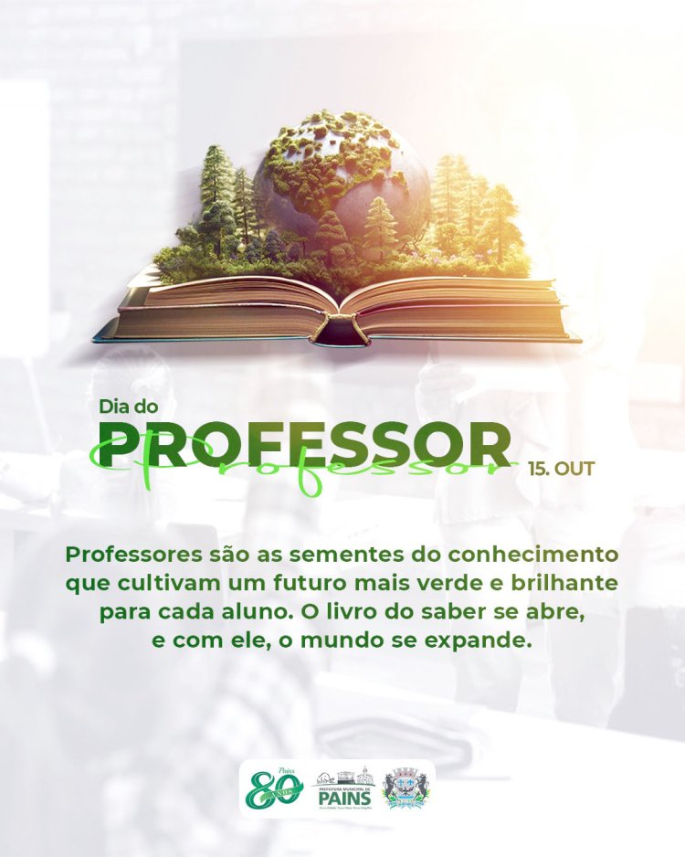 Pains: Dia do Professor