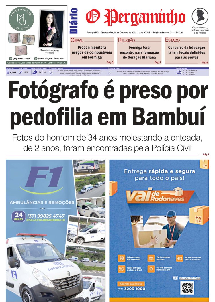 O Pergaminho 18/10/2023