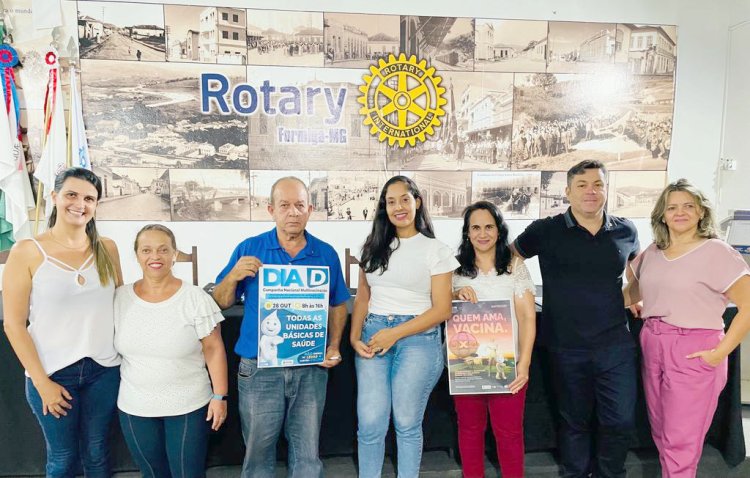 Saúde e Rotary alinham estratégias para Campanha de Multivacinação