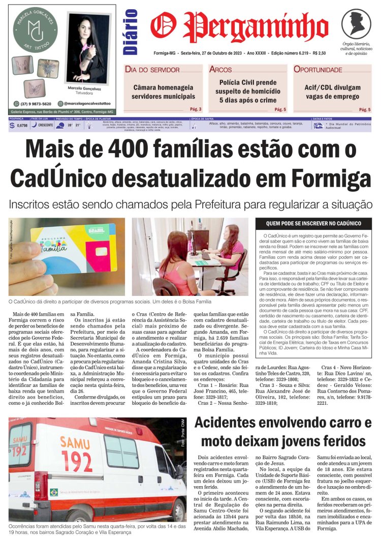 O Pergaminho 27/10/2023