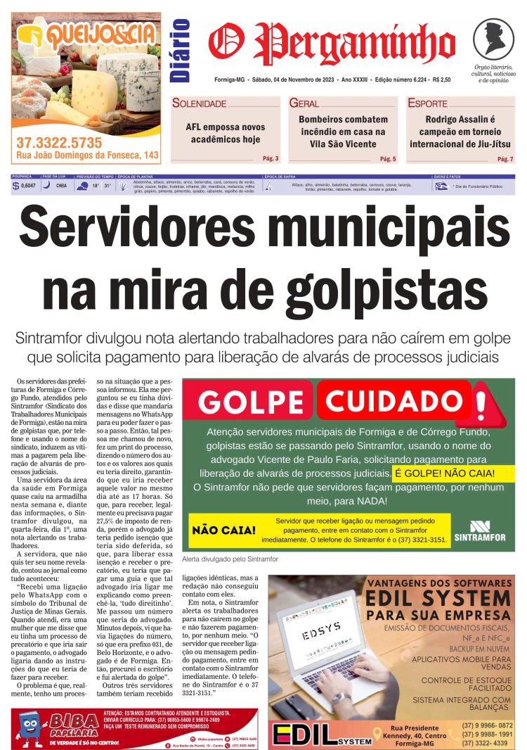 O Pergaminho 04/11/2023