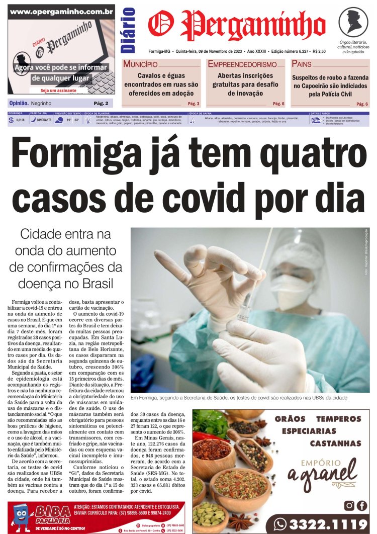 O Pergaminho 09/11/2023