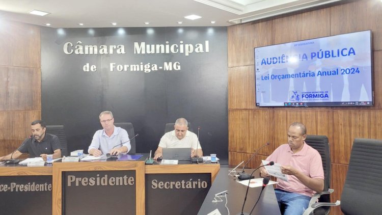 Câmara: Orçamento municipal de R$ 342 milhões deve ir à votação no início de dezembro