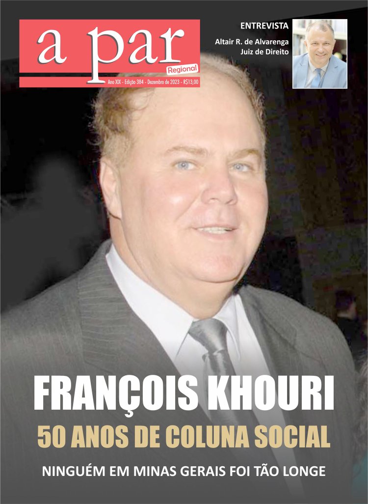 Revista ‘a par’ traz homenagem a François Khouri