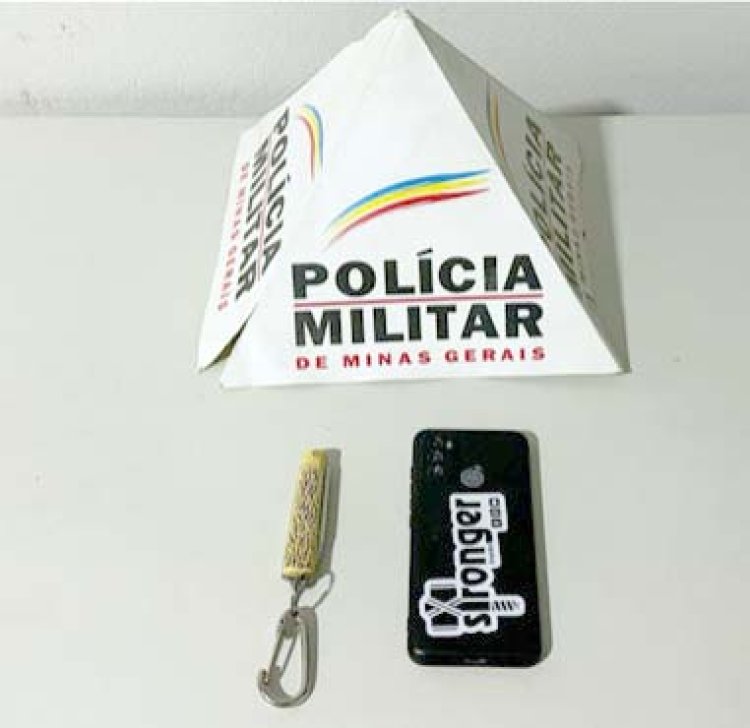 Assaltante de celular é preso em Formiga