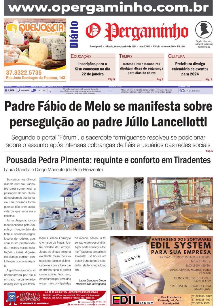 O Pergaminho 06/01/2024