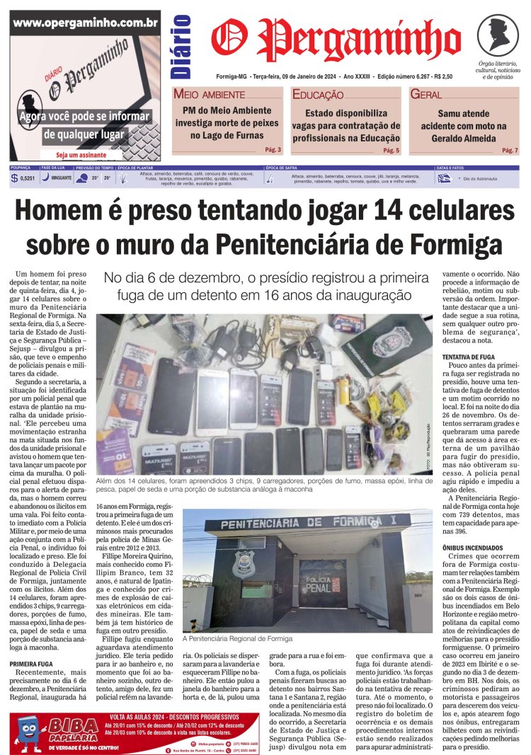 O Pergaminho 09/01/2024