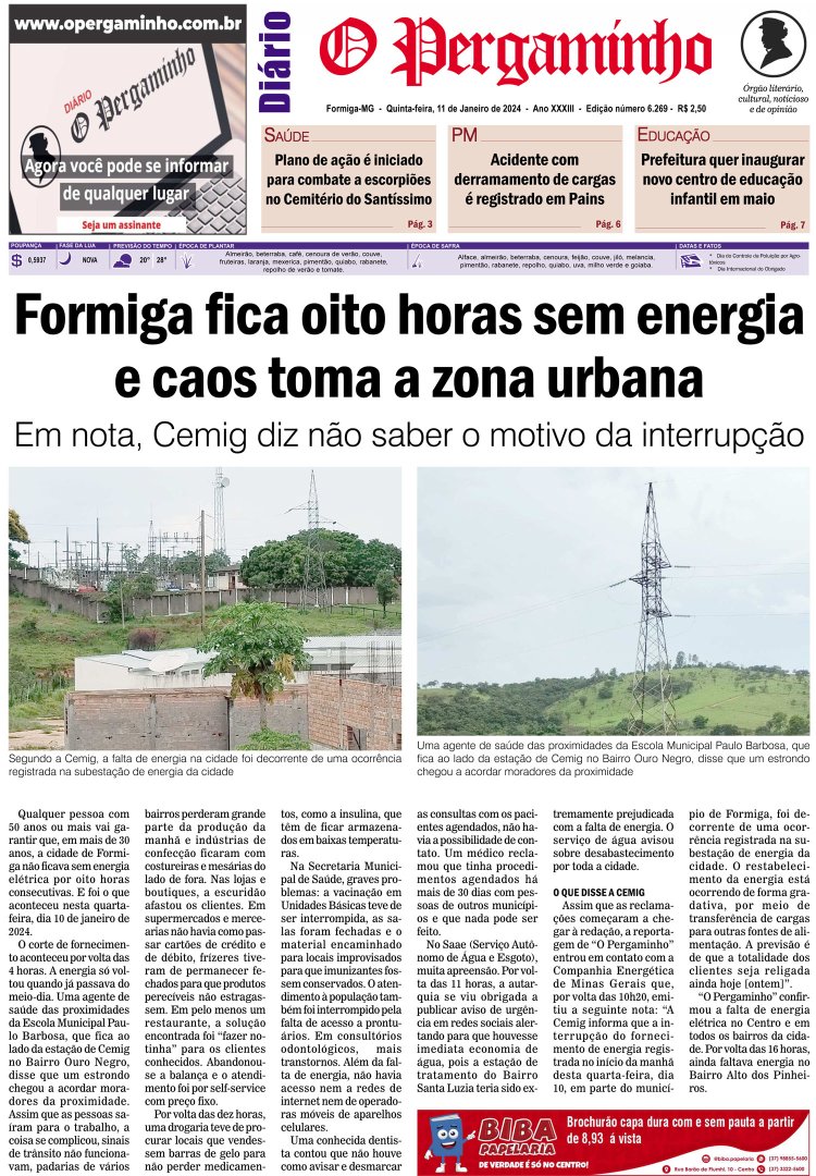 O Pergaminho 11/01/2024